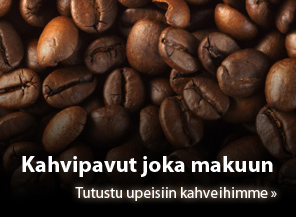 Kahvipavut joka makuun. Tutustu upeisiin kahveihimme.