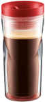 Bodum H2O Travel mug 0,35 litraa, punainen