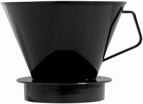 Moccamaster suodatinsuppilo K-sarjan keittimiin, musta