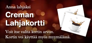 Creman lahjakortti