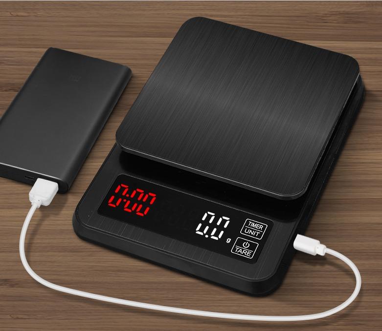 JoeFrex Digital Coffee Scale with Timer - Crema