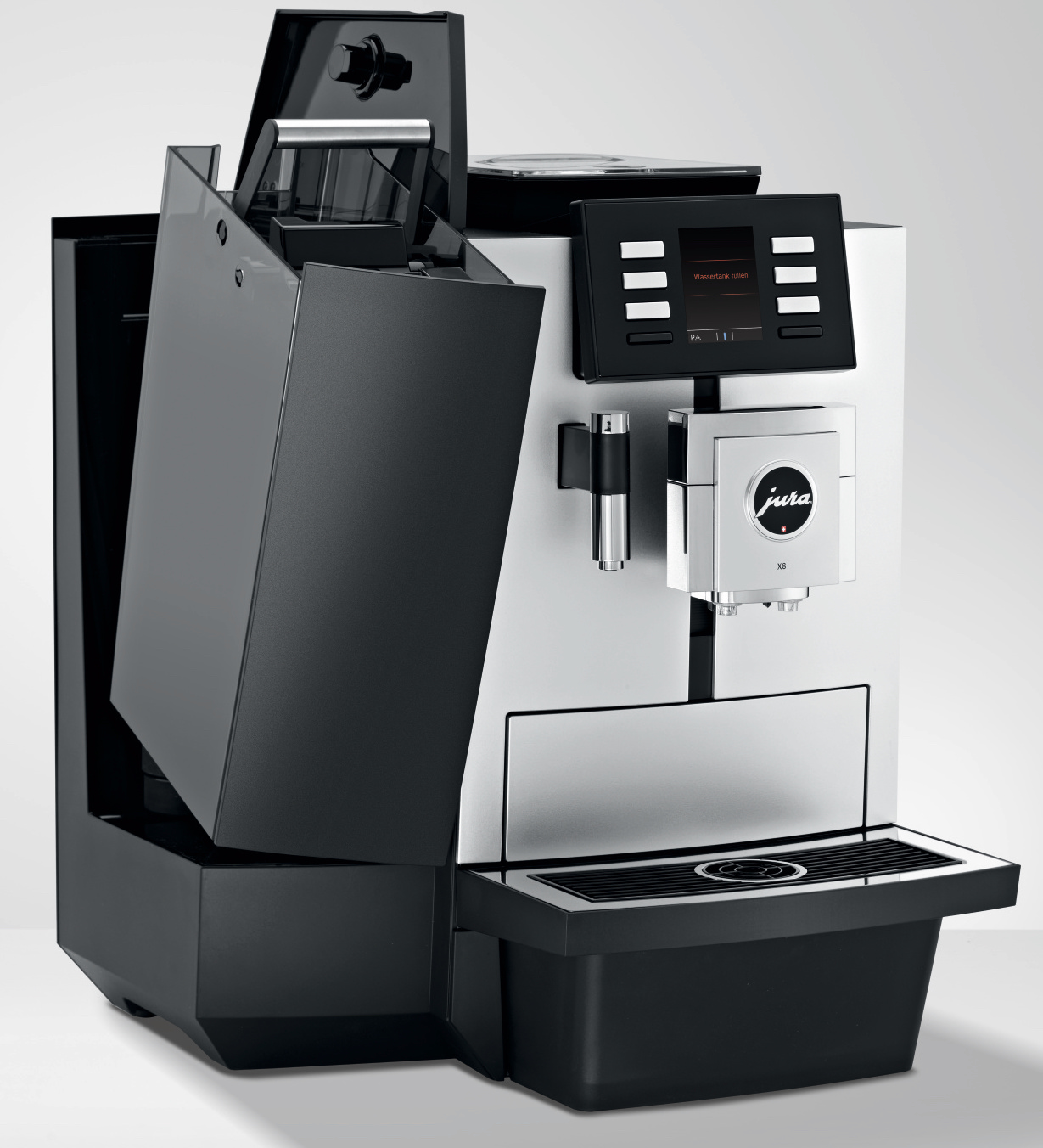 Jura X8 Professional Coffee Machine, Platinum Crema