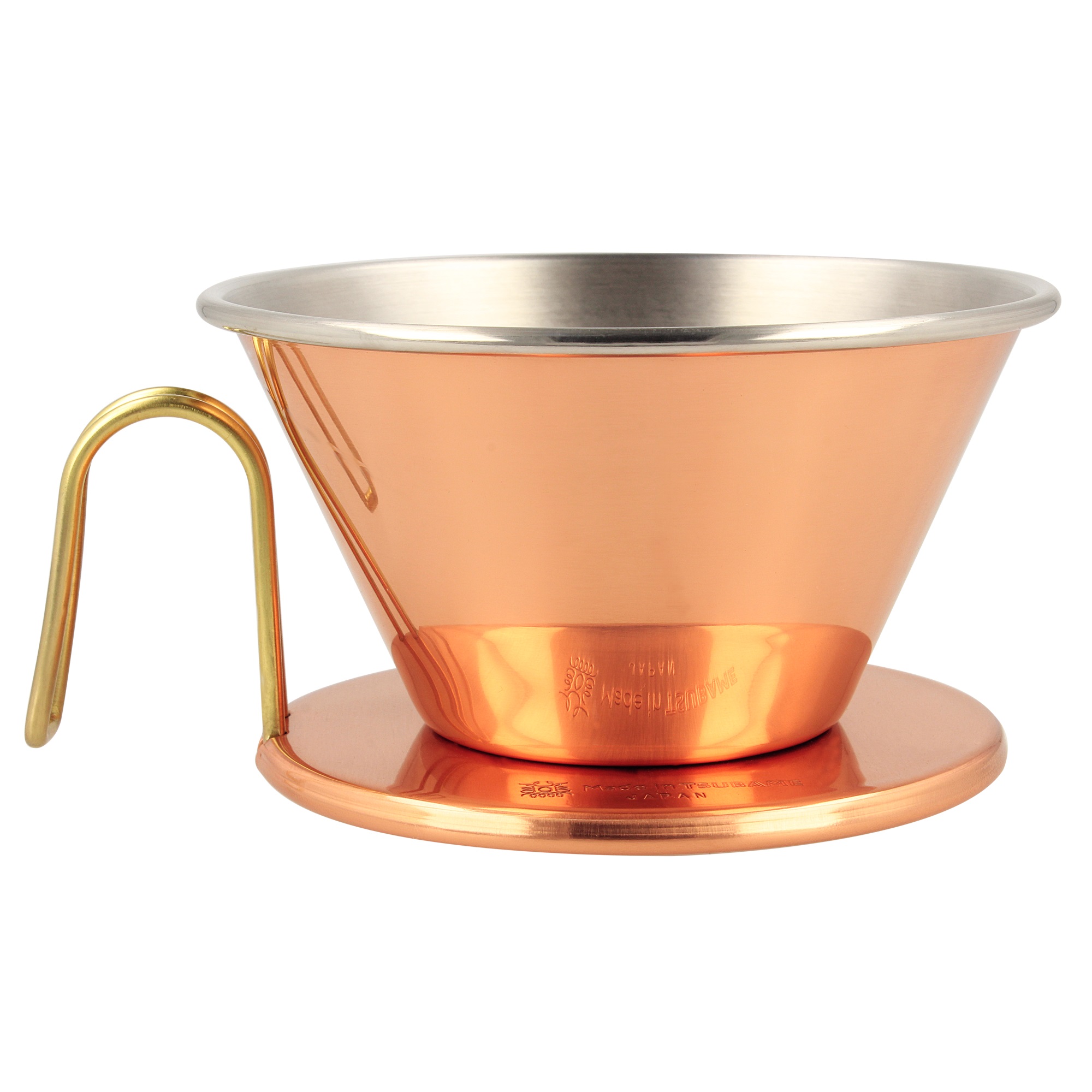 Kalita Copper Wave Dripper WDC185 kuparinen suodatinsuppilo Crema