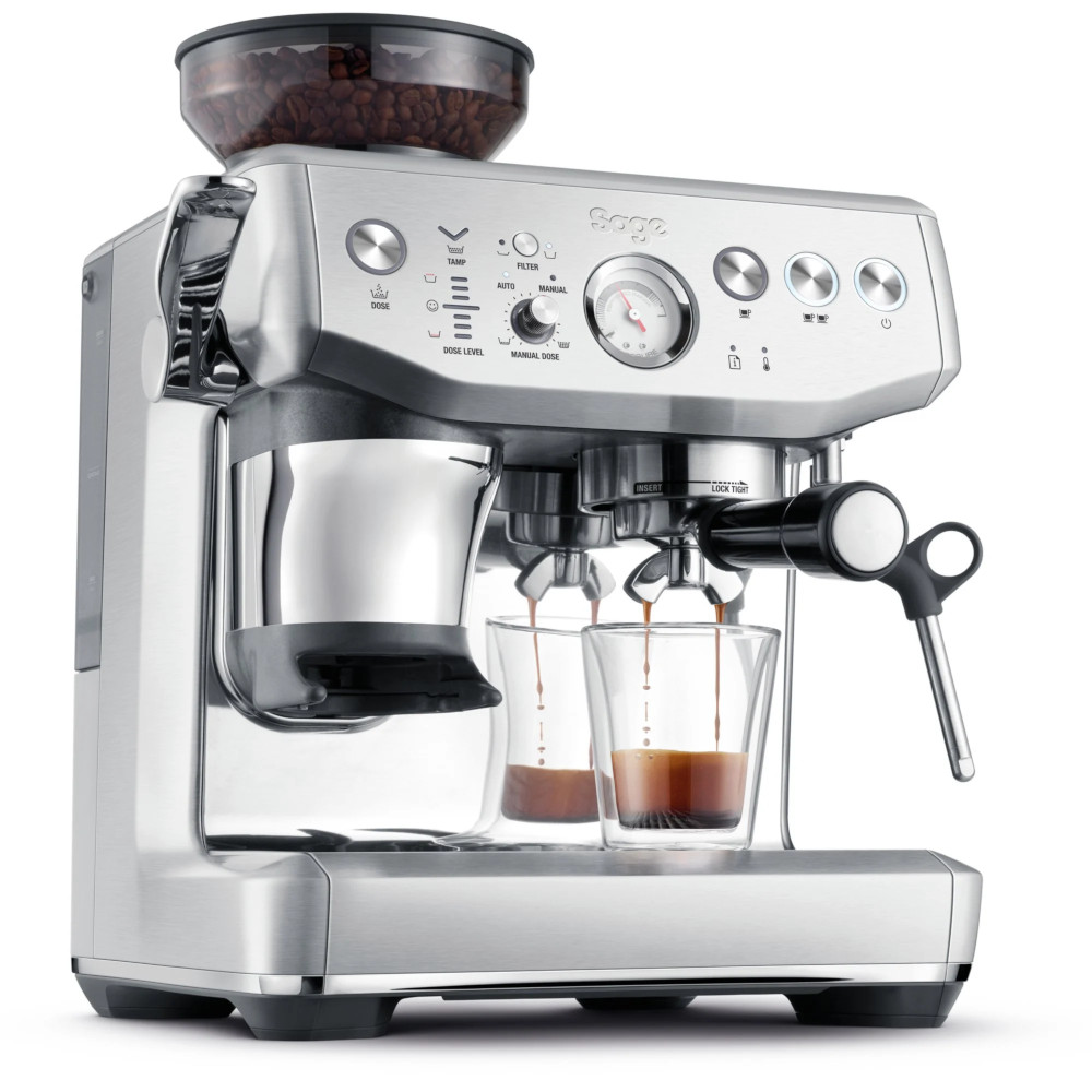 Sage The Barista Express Impress™ Espresso Machine - Crema