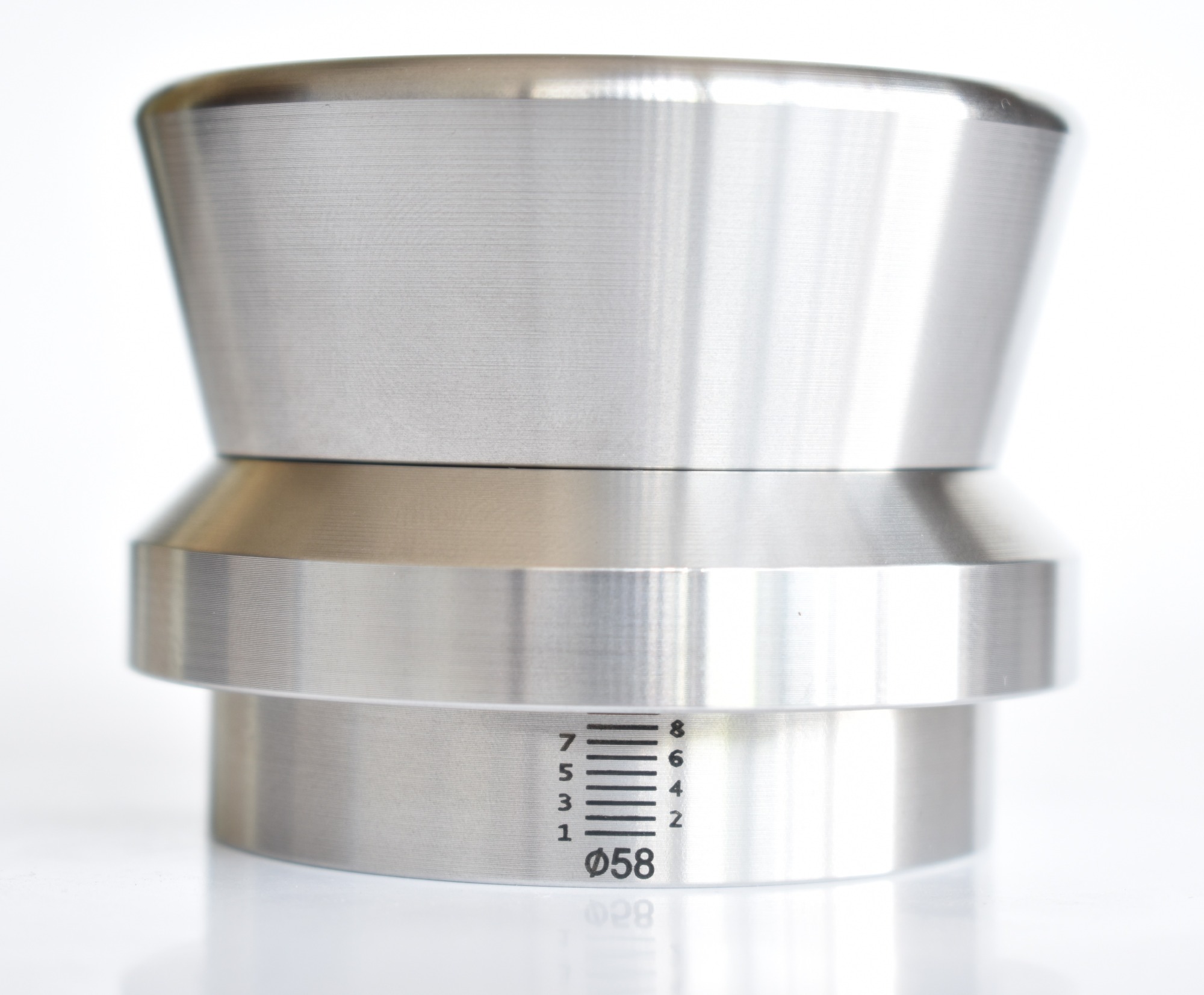 JoeFrex Level Tamper säädettävä tampperi 58 mm Crema