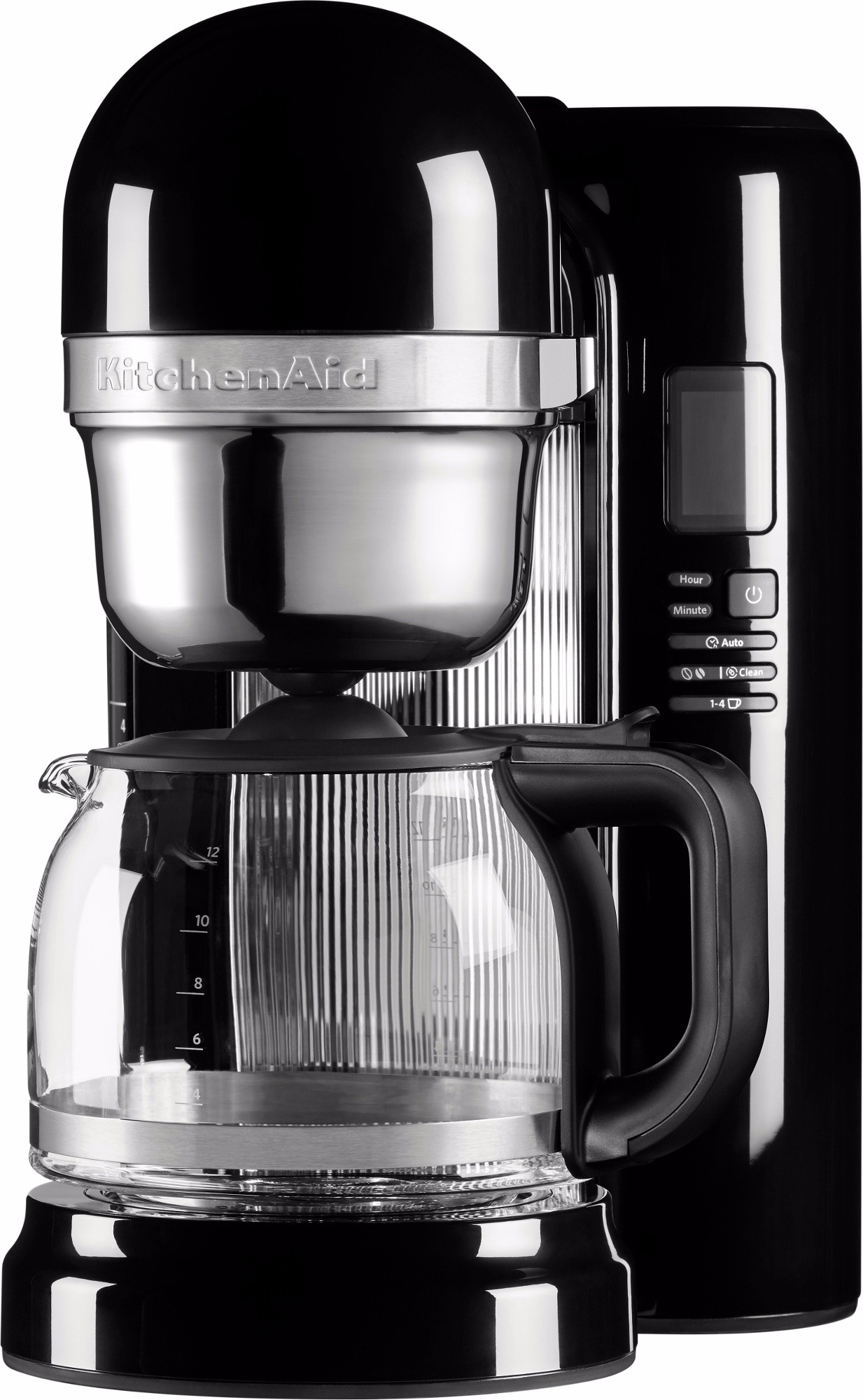 KitchenAid 1204EOB Pour Over Coffee Maker 1,7 l, Onyx Black - Crema