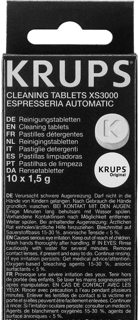 Krups Cleaning Tablets XS 3000