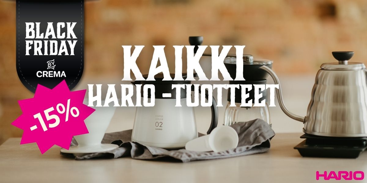 Kaikki Hario -tuotteet -15%