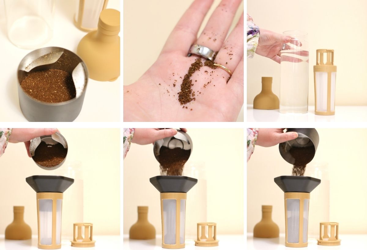 Cold Brew - Silkkisen pehmeää kahvia Hario Filter-in-Bottle -pullolla