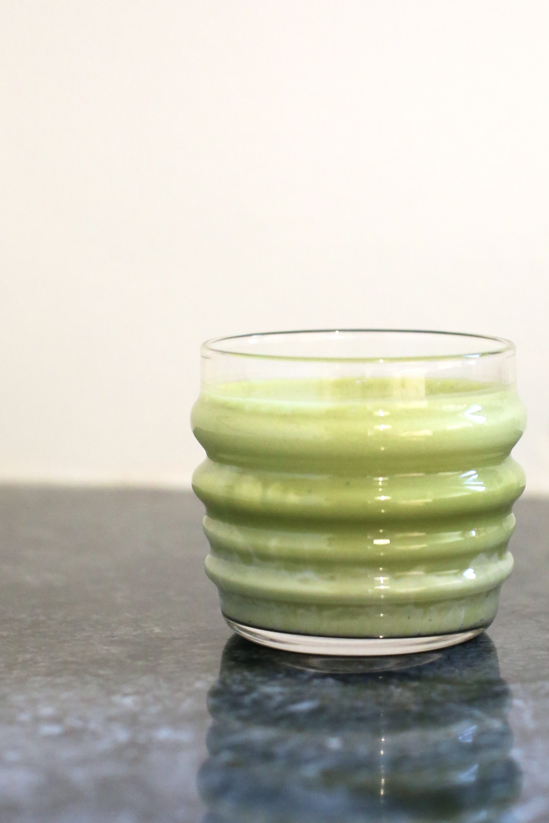 Foamy Matcha Latte