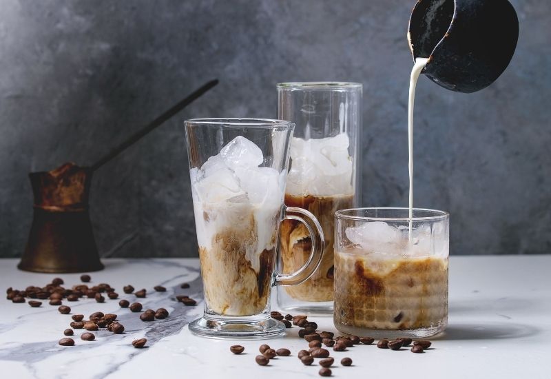 Iced Coffee - a refreshing cold coffee beverage