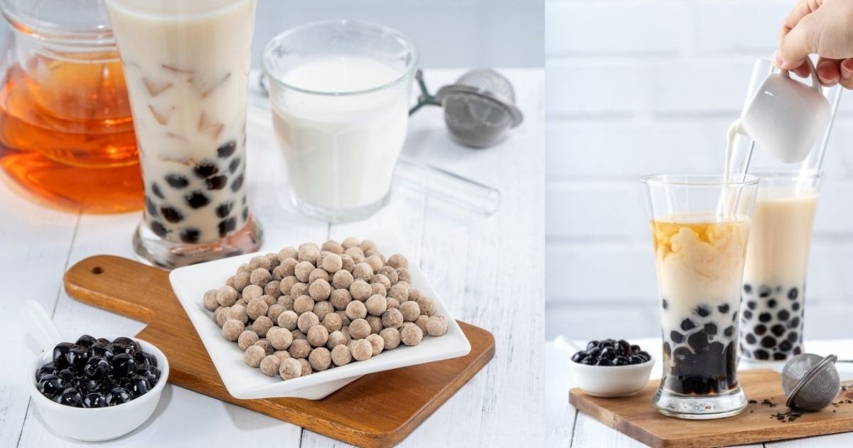 How to prepare bubble tea with milk