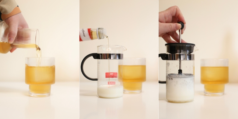 Milky Foam Iced Tea – Samettista raikkautta