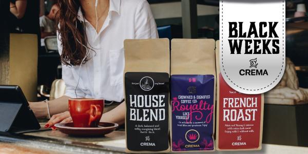 All Crema Coffees on Sale Now!