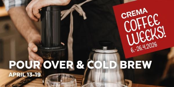 Pour-over & Cold brew -viikko on täällä!