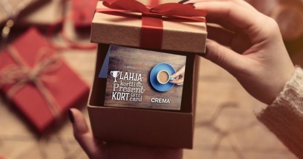 Ett presentkort är en perfekt julklapp!