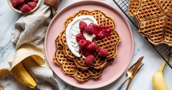 Biscoff‑vohvelit – rapea vohveliresepti cookie butterilla