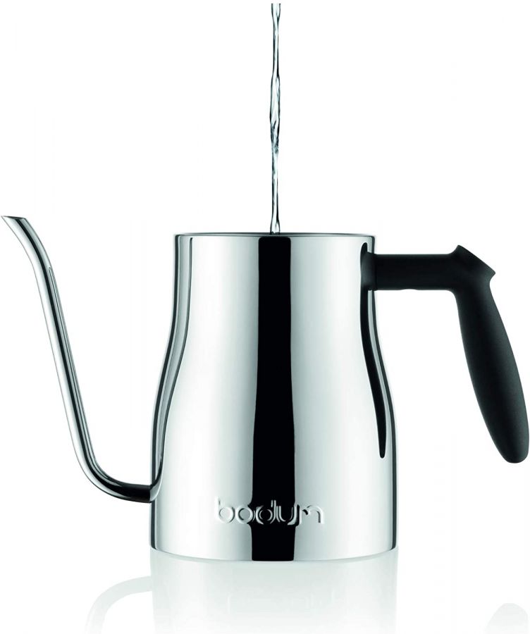 Bodum Bistro Gooseneck Water Kettle 1 l, stål Crema