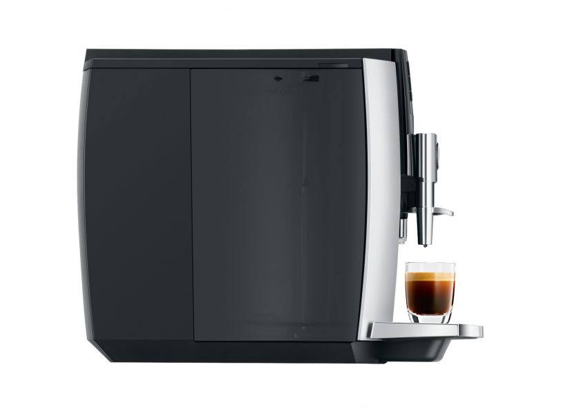 Jura E6 (EB) Automatic Coffee Machine, Piano White Crema