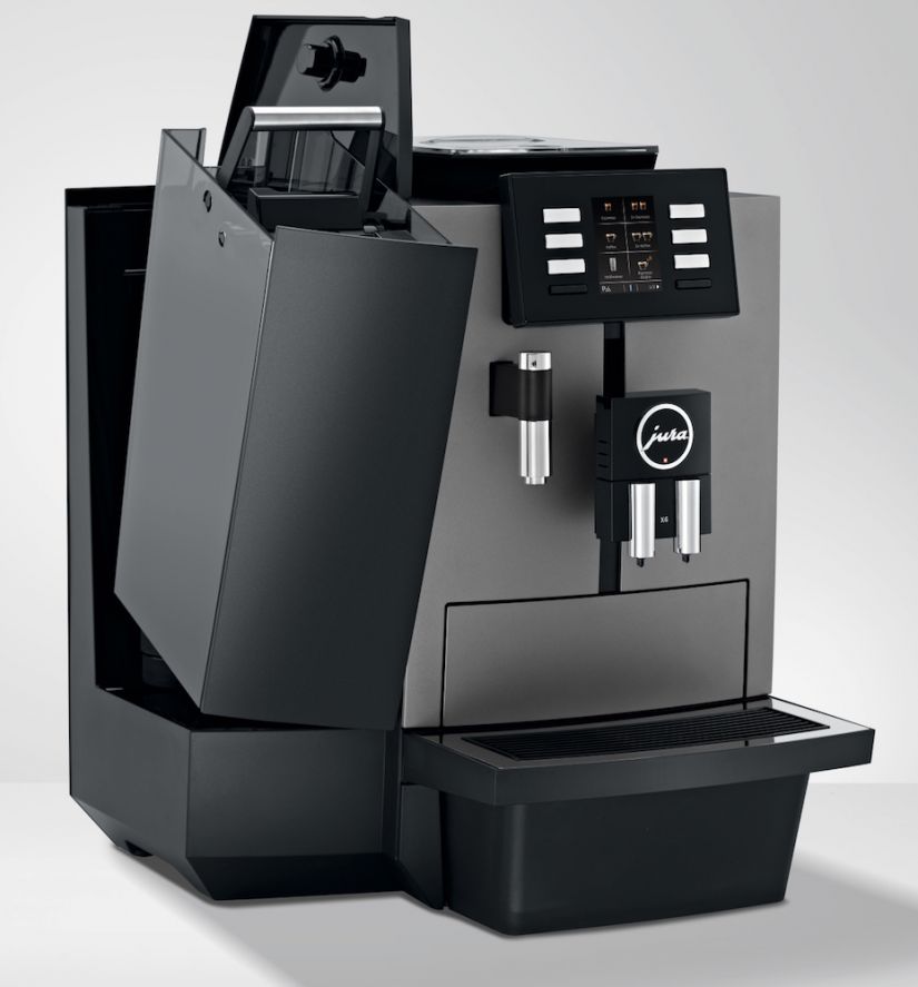 Jura X6 Professional Dark Inox automatic coffee machine Crema
