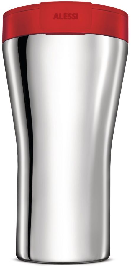 Alessi Alessi GIA24 Caffa matkatermosmuki 400 ml, punainen