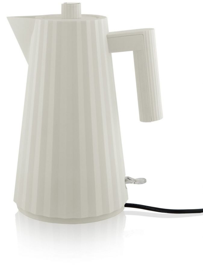Alessi Alessi MDL06 Plissé vedenkeitin 1,7 l, valkoinen