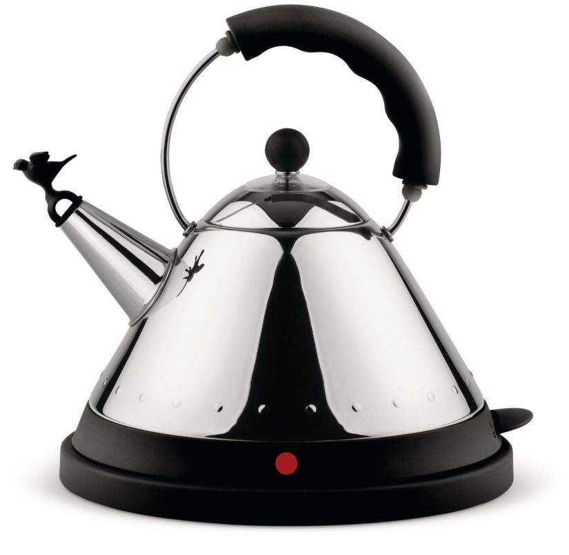 Alessi Alessi MG32 vedenkeitin 1,5 l, teräs/musta