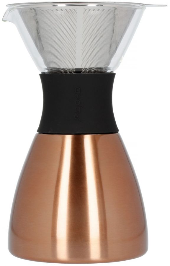 Asobu Asobu PourOver-PO300 Insulated Coffee Maker, kupari/musta