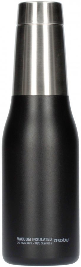 Asobu Asobu Oasis Water Bottle 600 ml, musta