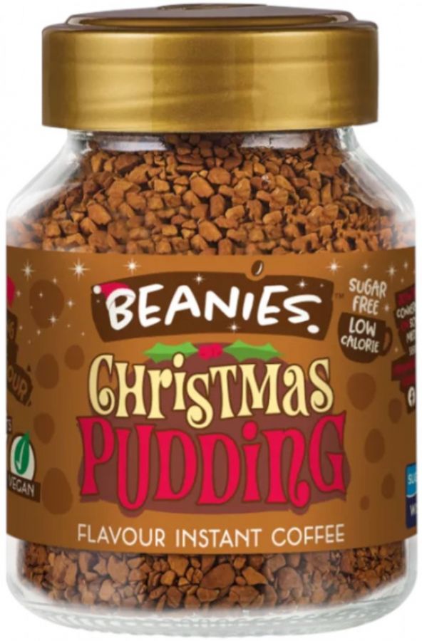 Beanies Beanies Christmas Pudding maustettu pikakahvi 50 g