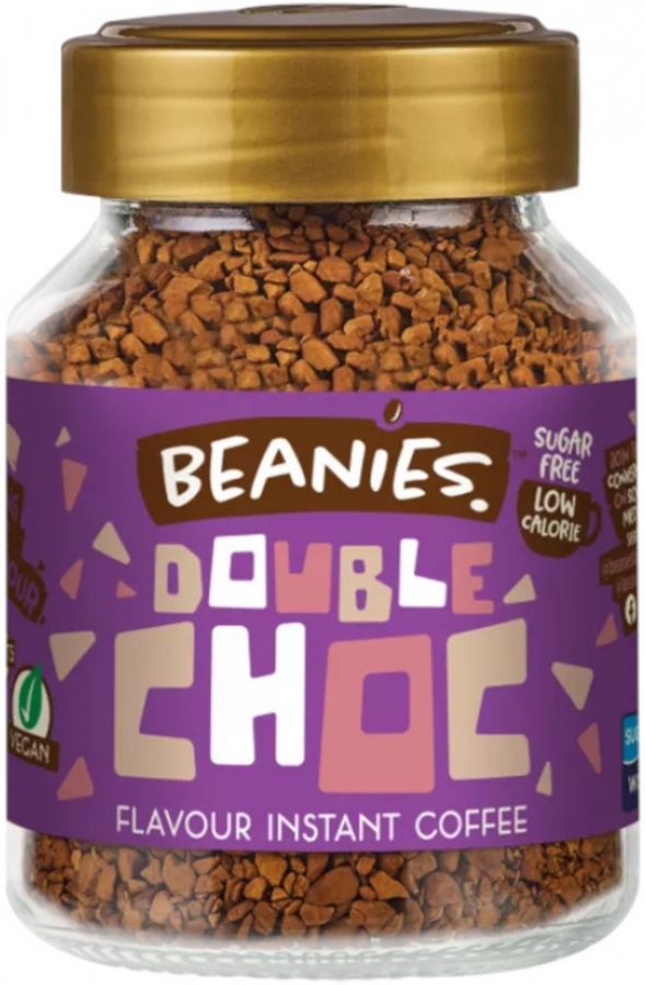 Beanies Double Chocolate Flavoured Instant Coffee 50 g