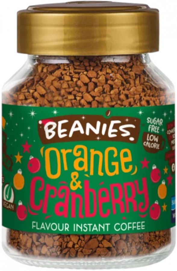 Beanies Beanies Orange & Cranberry maustettu pikakahvi 50 g