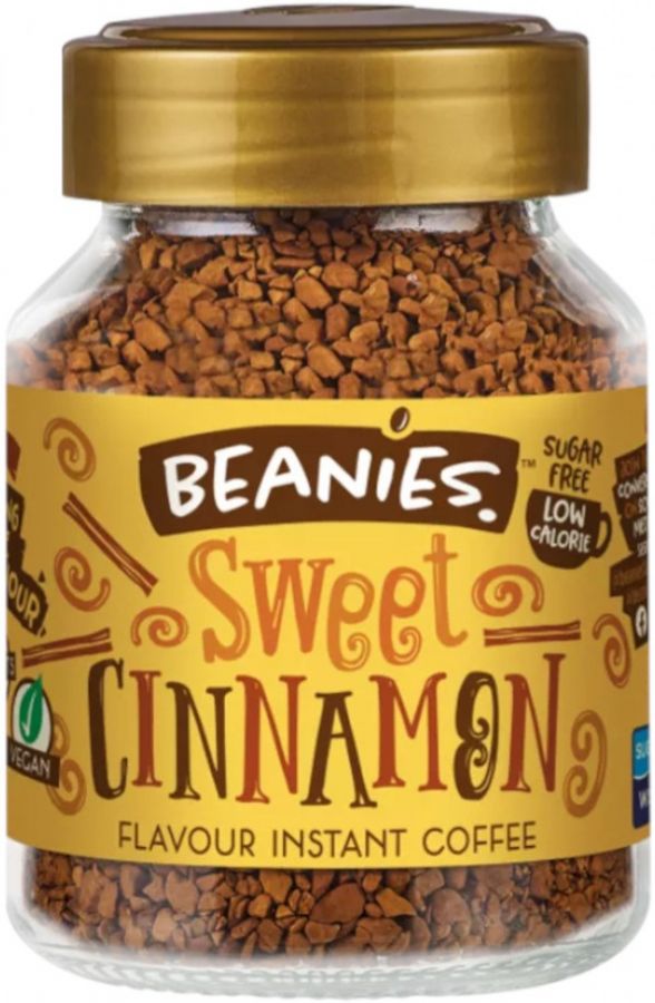 Beanies Sweet Cinnamon Flavoured Instant Coffee 50 g