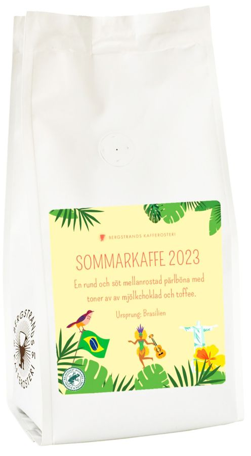Bergstrands Sommarkaffe Brazil - kesäkahvi 250 g suodatinjauhatus