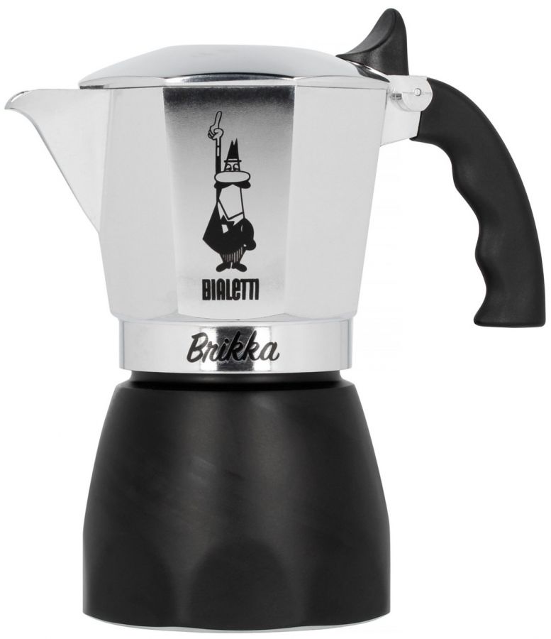 Bialetti Brikka Restyling Stovetop Espresso Coffee Maker, 4 Cups