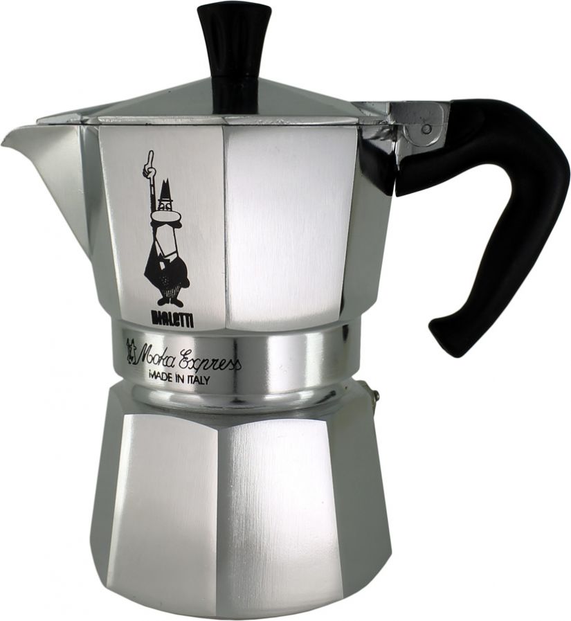Bialetti Bialetti Moka Express 3 kupin mutteripannu