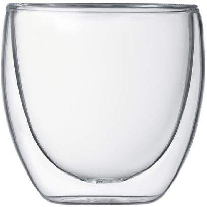 Bodum Pavina dubbelväggade glas 80 ml, 2 st.