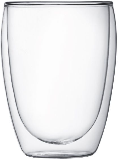 Bodum Pavina dubbelväggade glas 350 ml, 2 st.