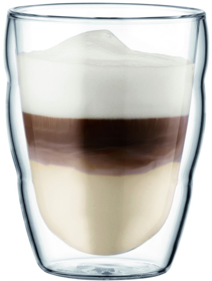 Bodum Bodum Pilatus dubbelväggade glas 250 ml, 2 st