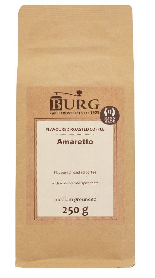 Burg Burg Flavoured Coffee, Amaretto 250 g