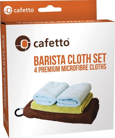 Cafetto Barista Cloth Set mikrokuituliinat 4 kpl