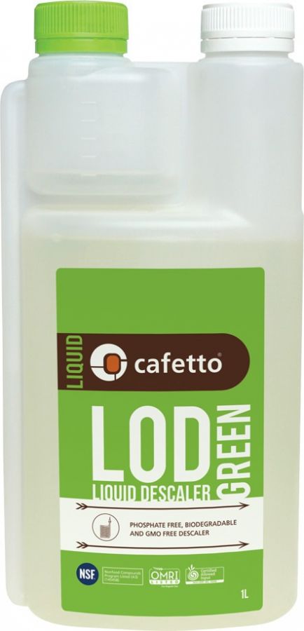Cafetto Cafetto Lod Green ekologinen kalkinpoistoneste ammattilaitteille 1 l