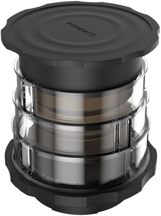 Cafflano Cafflano Kompact Coffee Maker, musta