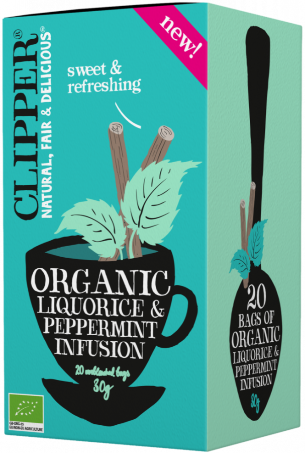 Clipper Organic Liquorice & Peppermint Infusion 20 tepåsar