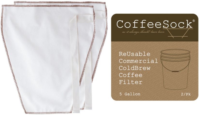 CoffeeSock CoffeeSock Commercial Cold Brew Filters 5 Gallon, 2 kpl