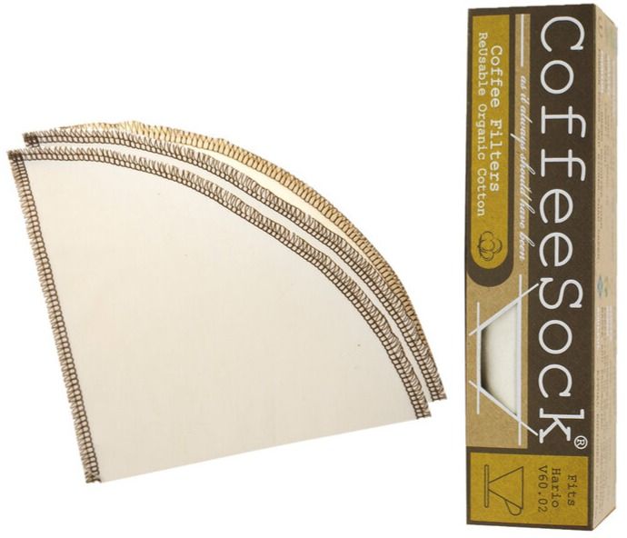 CoffeeSock CoffeeSock Hario® V60-02 Style kahvisuodatin, 2 kpl