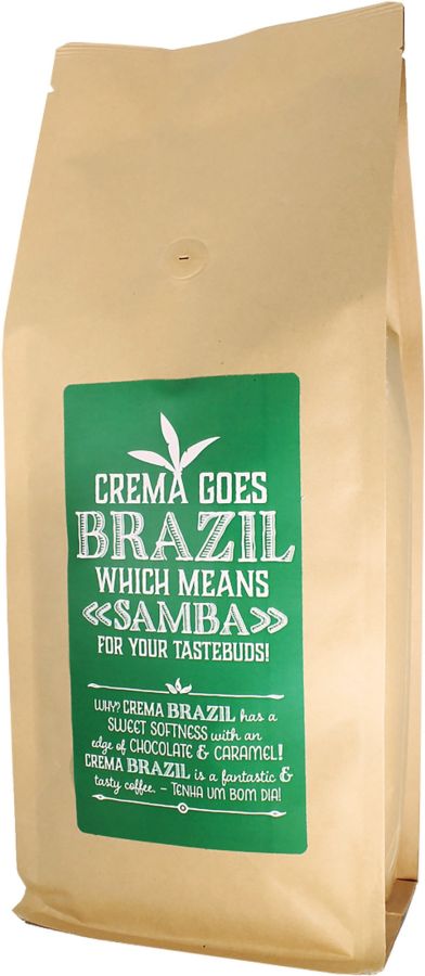 Crema Brazil 1 kg kahvipavut