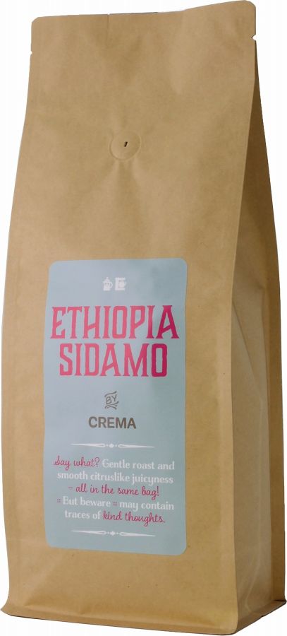 Crema Ethiopia Sidamo 1 kg Coffee Beans