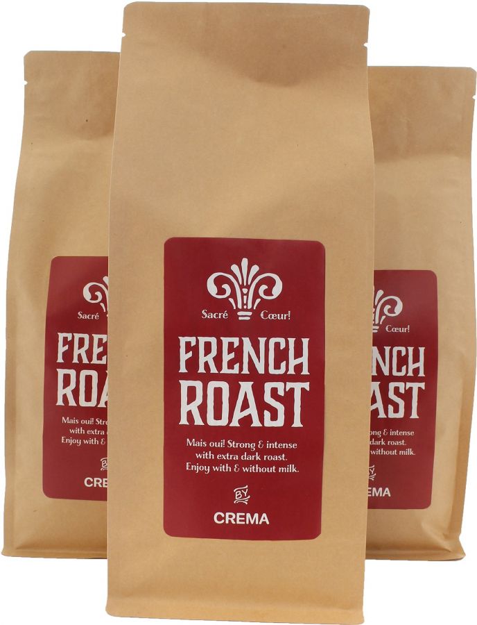 Crema French Roast 3 kg kaffebönor