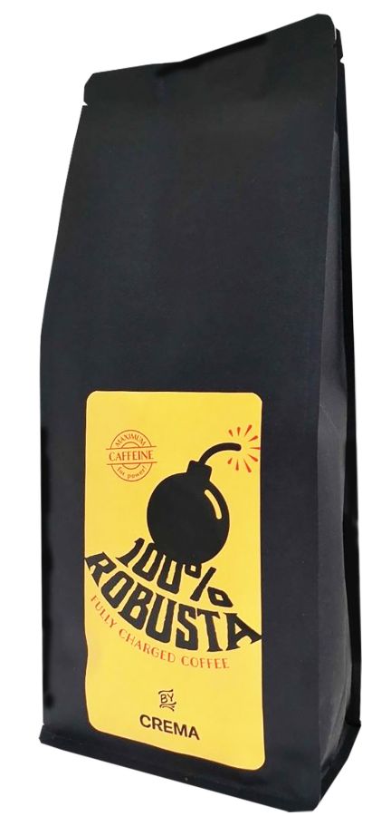 Crema 100 % Robusta 1 kg Coffee Beans